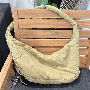 Moss Green Hobo Shoulder Bag